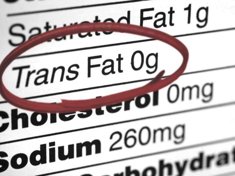 He said ideally trans fat should be kept as low as possible.